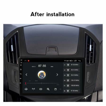 Navigatie Chevrolet Cruze 2012 - 2015 Android 14 , 4GB RAM , Procesor Quad Core , Wireless Carplay si Android auto , Display HD Touchscreen, Wi-Fi , Bluetooth, USB [4]