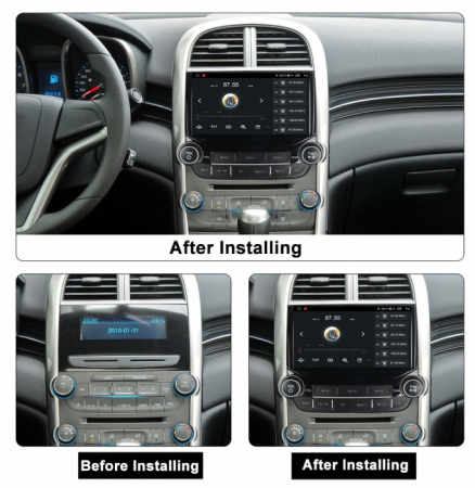 Navigatie Chevrolet Malibu 2012-2015 V2 Android 14 , 2GB RAM QLED Carplay [4]