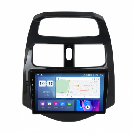Spark (2010 - 2014) - Navigatie Chevrolet Spark 2010-2014 Ecran TESLA 9.7 inch, 8 GB RAM si 128 GB ROM, Android 15, Slot Sim 4G, Procesor Octa Core, Carplay Wireless si Android auto, Procesor Sunet Digital DSP