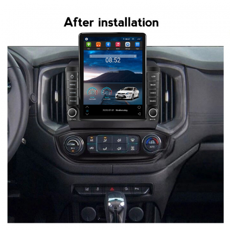 Navigatie Chevrolet Trailbrazer 2017-2019 Ecran TESLA 9.7 inch, 8 GB RAM si 128 GB ROM, Android 15, Slot Sim 4G, Procesor Octa Core, Carplay Wireless si Android auto, Procesor Sunet Digital DSP, [2]