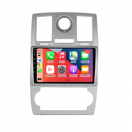 CHRYSLER - Navigatie Auto Android Chrysler 300C din 2004 - 2011, 4GB RAM si 64GB ROM, Ecran QLED 9 inch, Android 12, Procesor Octacore, Slot sim 4G, Sunet DSP, Wireless Carplay si Android Auto, Camera Marsarier