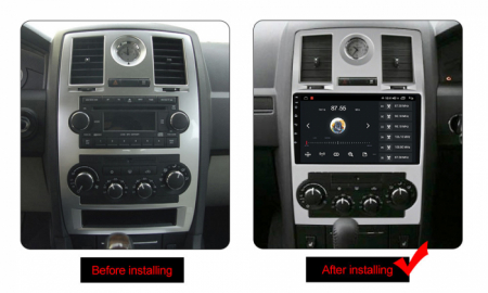Navigatie Chrysler 300C din 2004 - 2011, Android 14, 2GB RAM si 32GB ROM, Display IPS 9 inch, Camera Marsarier, Internet, Aplicatii, Wi Fi, Usb, Bluetooth [2]
