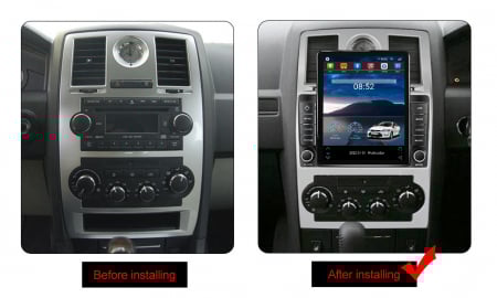 Navigatie Chrysler 300C din 2004 - 2011, Display TESLA 9.5 inch, 2GB RAM si 32GB ROM, Wireless Carplay si Android Auto, Procesor Octacore, Slot sim 4G, Sunet DSP, Camera Marsarier, Bluetooth, USB, Wi [3]