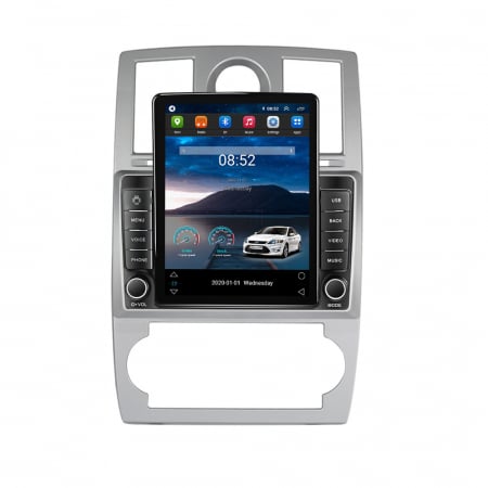 Navigatie dedicata Chrysler cu Android - Navigatie Chrysler 300C din 2004 - 2011, Display TESLA 9.5 inch, 2GB RAM si 32GB ROM, Wireless Carplay si Android Auto, Procesor Octacore, Slot sim 4G, Sunet DSP, Camera Marsarier, Bluetooth, USB, Wi