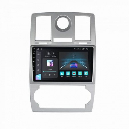 Navigatie dedicata Chrysler cu Android - Navigatie Chrysler 300C din 2004 - 2011, Rezolutie 2K, Ecran QLED 9.5 inch, 8GB RAM si 128GB ROM, Android, Procesor Octacore, Slot sim 4G, Sunet DSP, Wireless Carplay