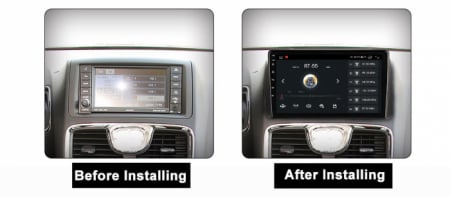 Navigatie Chrysler Grand Voyager din 2011 - 2015, Android 14 , 4GB RAM, Octacore, Slot Sim 4G, DSP, GPS, Wi-FI, Carplay, Android Auto, USB, Bluetooth, Waze, Touchscreen, 9 inch [3]