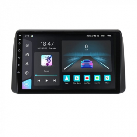 Navigatie dedicata Chrysler cu Android - Navigatie Chrysler Grand Voyager din 2011 - 2015, Rezolutie 2K, Ecran QLED 9.5 inch, 8GB RAM si 128GB ROM, Android, Procesor Octacore, Slot sim 4G, Sunet DSP, Wireless Carplay