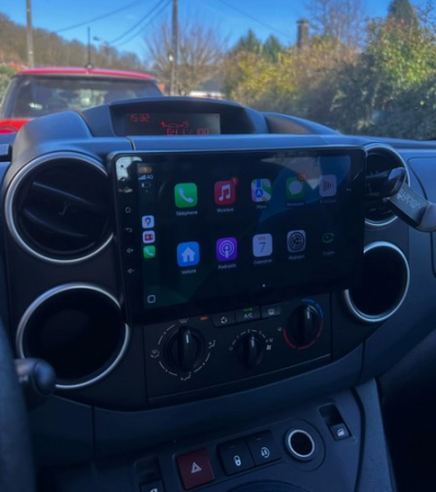 Navigatie Citroen Berlingo ( 2008 - 2019 ) Android 14 , 4GB RAM , Procesor Quad Core , Wireless Carplay si Android auto , Display HD Touchscreen, Wi-Fi , Bluetooth, USB [6]