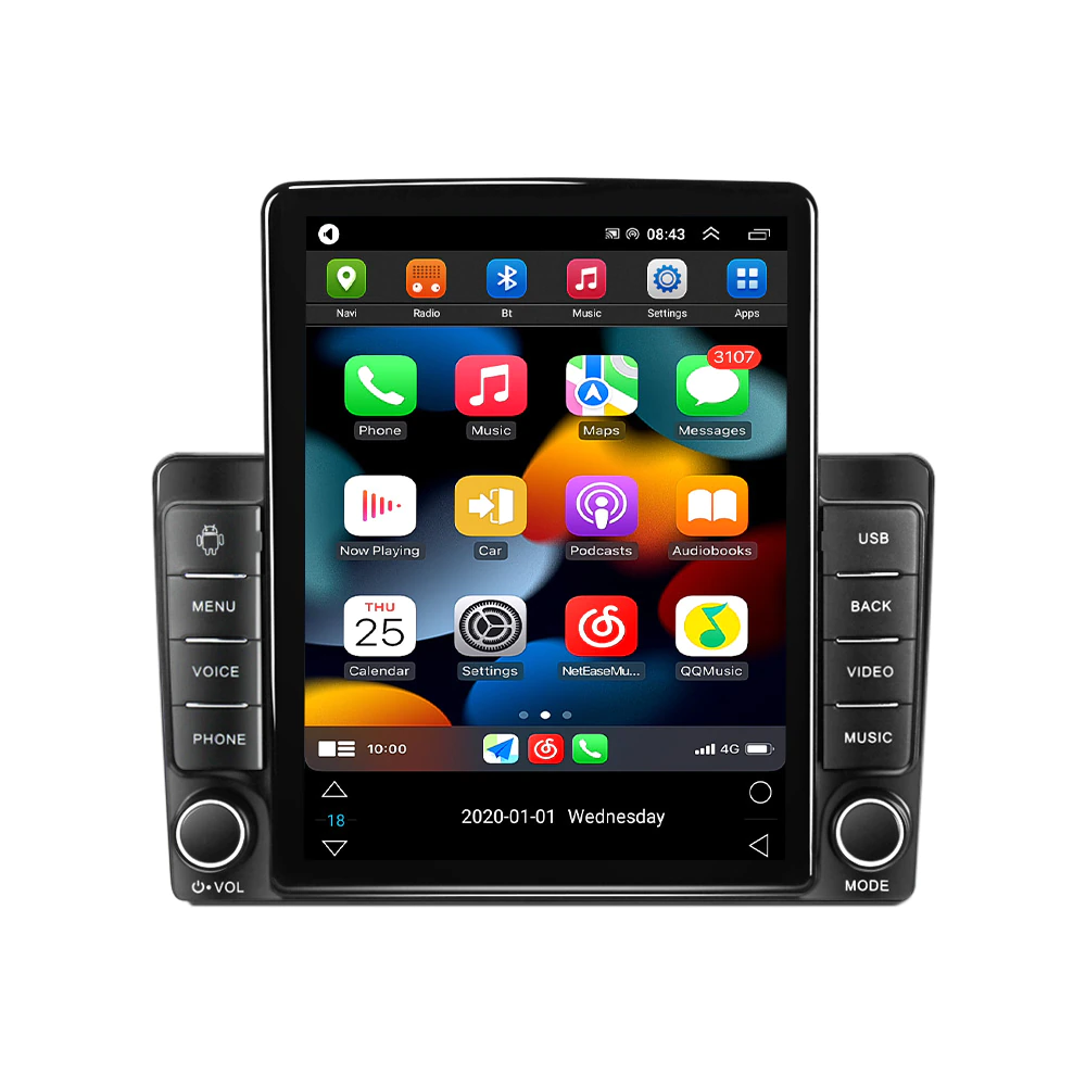 Berlingo (2008 - 2019) - Navigatie Citroen Berlingo din 2008 - 2019 , Ecran TESLA 9.7 inch, 4 GB RAM si 64 GB ROM, Slot Sim 4G, Procesor Octa Core, Carplay integrat, Procesor Sunet Digital DSP