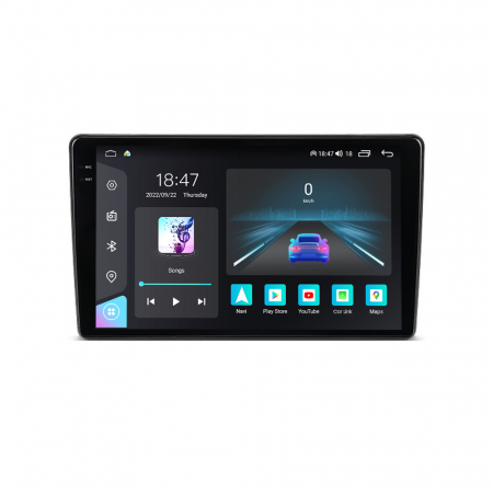 Berlingo (2008 - 2019) - Navigatie Citroen Berlingo din 2008-2019, NAVIGPS, Rezolutie 2K, Display QLED 9.5 inch, 4GB RAM si 64GB ROM, Android, Procesor Octacore, Slot sim 4G, Sunet DSP, Wireless Carplay si Android Auto, Camer