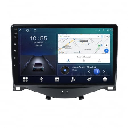 Navigatie CITROEN C1   Android 14 , 4GB RAM , Procesor Quad Core , Wireless Carplay si Android auto , Display HD Touchscreen, Wi-Fi , Bluetooth, USB [4]