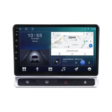 C3 Aircross 2017 - 2023 - Navigatie Citroen C3 Aircross 2017 - 2023 Rezolutie 2K, Display QLED 9.5 inch, 4GB RAM si 64GB ROM, Android, Procesor Octacore, Slot sim 4G, Sunet DSP, Wireless Carplay si Android Auto, Camera Marsa