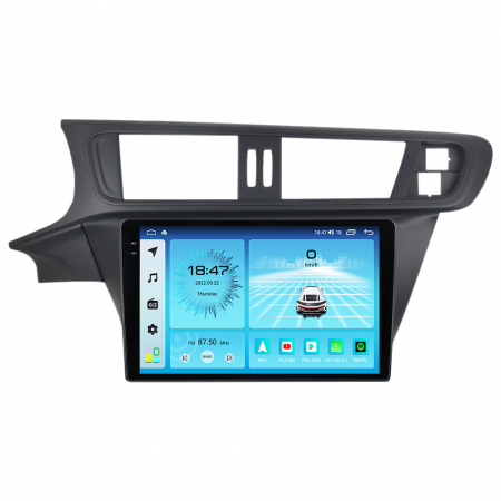 Navigatie Citroen C3 XR din 2010-2015, Rezolutie 2K, Ecran QLED 10.5 inch, 8GB RAM si 128GB ROM, Android, Procesor Octacore, Slot sim 4G, Sunet DSP, Wireless Carplay si Android Auto [1]