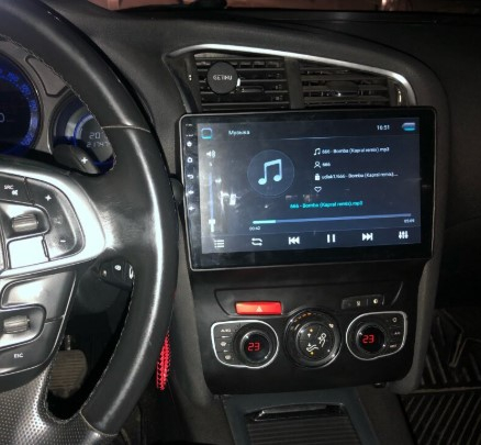 Navigatie Citroen C4 ( 2010 - 2018 ) 4GB RAM si 64GB ROM, Ecran QLED 9 inch, Android 14, Procesor Octacore, Slot sim 4G, Sunet DSP, Wireless Carplay si Android Auto, Camera Marsarier [6]