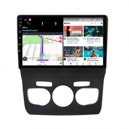 Navigatie Citroen C4 ( 2010 - 2018 ) Android 14 , 4GB RAM , Procesor Quad Core , Wireless Carplay si Android auto , Display HD Touchscreen, Wi-Fi , Bluetooth, USB [2]