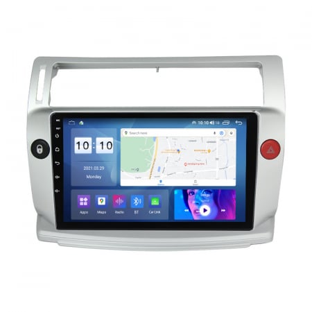 C4  (2004 - 2011) - Navigatie Citroen C4 din 2004-2014,  Android 14 , 4GB RAM, Octacore, Slot Sim 4G, DSP, GPS, Wi-FI, Carplay, Android Auto, USB, Bluetooth, Waze, Touchscreen, 9 inch