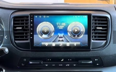 Navigatie Citroen Jumpy 3 Spacetourer ( 2016 - 2021 ) 4GB RAM si 64GB ROM, Ecran QLED 9 inch, Android 14, Procesor Octacore, Slot sim 4G, Sunet DSP, Wireless Carplay si Android Auto, Camera Marsarier [6]