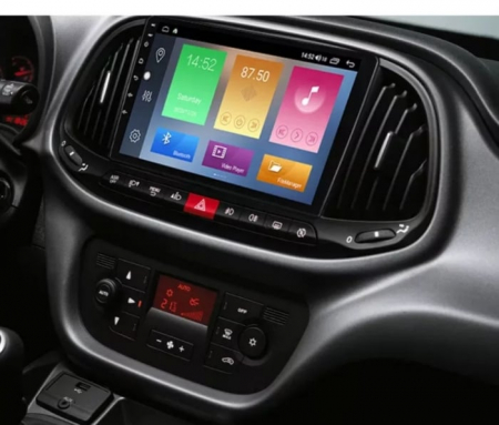 Navigatie compatibila cu Fiat Doblo din 2015-2020, Android 14, Wireless Carplay si Android Auto, 2GB RAM si 32GB ROM, Display IPS 9 inch, Camera Marsarier, Internet, Aplicatii, Wi Fi, Usb, Bluetooth [4]