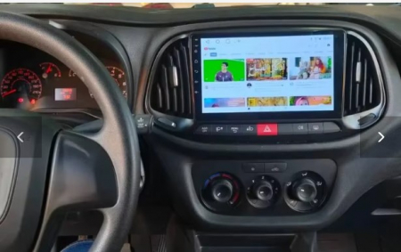 Navigatie compatibila cu Fiat Doblo din 2015-2020, Android 14, Wireless Carplay si Android Auto, 2GB RAM si 32GB ROM, Display IPS 9 inch, Camera Marsarier, Internet, Aplicatii, Wi Fi, Usb, Bluetooth [9]