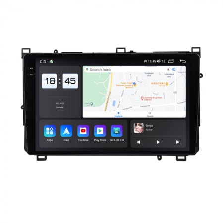 Navigatie compatibila cu Toyota Corolla Auris din 2017-2019, Android 14, Wireless Carplay si Android Auto, 2GB RAM si 32GB ROM, Display IPS 9 inch, Camera Marsarier, Internet, Aplicatii, Wi Fi, Usb, B [4]