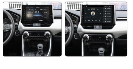 Navigatie compatibila cu Toyota Rav 4 din 2018-2022 Android 14 , 4GB RAM , Procesor Quad Core , Wireless Carplay si Android auto , Display HD Touchscreen, Wi-Fi , Bluetooth, USB [4]