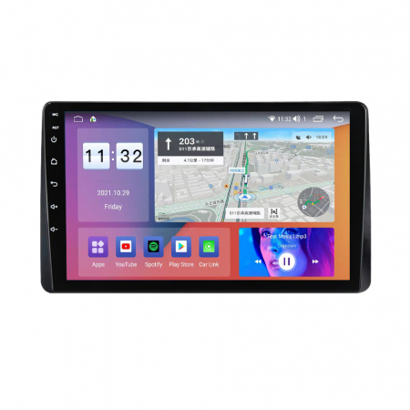 Navigatie Dacia Duster din 2019 - 2021, 8GB RAM si 128GB ROM, Ecran QLED 9 inch, Android 14, Procesor Octacore, Slot sim 4G, Sunet DSP, Wireless Carplay si Android Auto, Camera Marsarier [6]