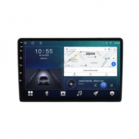 Navigatie Dacia Duster din 2019-2021, Rezolutie 2K, Ecran QLED 9.5 inch, 8GB RAM si 128GB ROM, Android, Procesor Octacore, Slot sim 4G, Sunet DSP, Wireless Carplay [1]