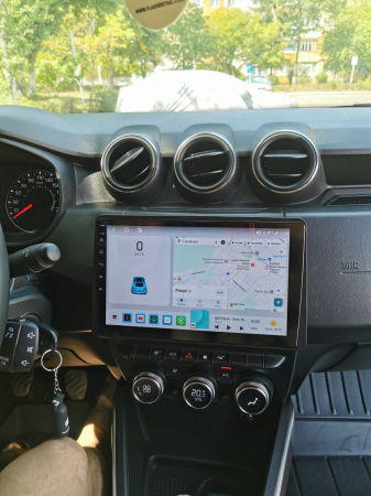 Navigatie Dacia Duster din 2019-2021, Rezolutie 2K, Ecran QLED 9.5 inch, 8GB RAM si 128GB ROM, Android, Procesor Octacore, Slot sim 4G, Sunet DSP, Wireless Carplay [5]