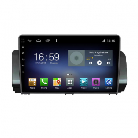 DACIA - Navigatie Auto Android Dacia Jogger Logan Sandero din 2021 + , 8GB RAM si 128GB ROM, Ecran QLED 9 inch, Android 12, Procesor Octacore, Slot sim 4G, Sunet DSP, Wireless Carplay si Android Auto, Camera Marsarier