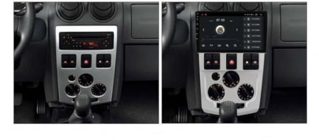 Navigatie Dacia Logan 1 din 2003 - 2010, Android 14, 2GB RAM si 32GB ROM, Display IPS 9 inch, Camera Marsarier, Internet, Aplicatii, Wi Fi, Usb, Bluetooth [2]