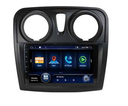 Sandero (2012 - 2020 ) - Navigatie Dacia Logan 2 Sandero 2012 - 2019 , Android 15 , 4GB RAM si 64GB ROM , Procesor Quad Core , Carplay si Android Auto Wireless , Usb , Wi Fi