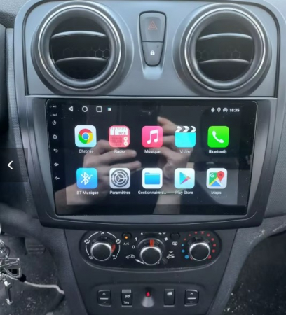 Navigatie Dacia Logan 2 Sandero Duster Dokker Lodgy, 4GB RAM si 64GB ROM, Ecran QLED 9 inch, Android 14, Procesor Octacore, Slot sim 4G, Sunet DSP, Wireless Carplay si Android Auto [6]