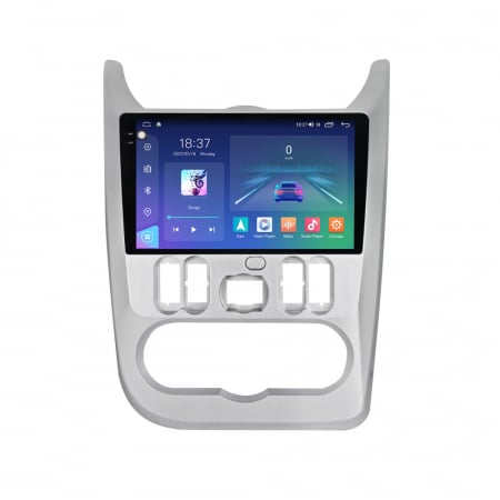 Navigatie dedicata Dacia cu Android - Navigatie Dacia Logan Duster din 2009-2012, Rezolutie 2K, Display QLED 9.5 inch, 4GB RAM si 64GB ROM, Android, Procesor Octacore, Slot sim 4G, Sunet DSP, Wireless Carplay si Android Auto, Camera Marsa