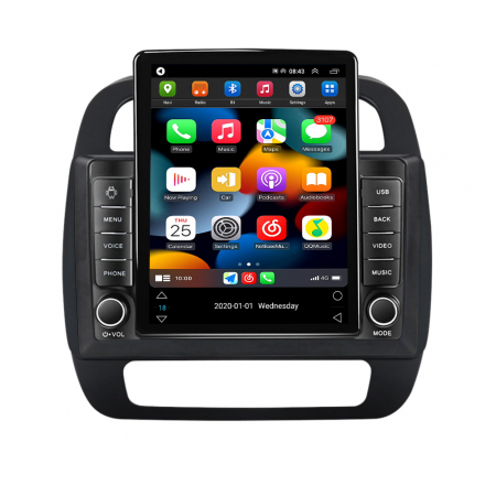 Navigatie Dacia Spring din 2015 - 2022, Ecran TESLA 9.7 inch, 8 GB RAM si 128 GB ROM, Android 15, Slot Sim 4G, Procesor Octa Core, Carplay Wireless si Android auto, Procesor Sunet Digital DSP, Aplic [1]