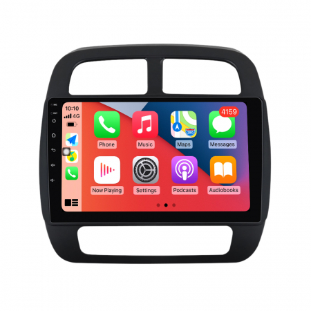 DACIA - Navigatie Auto Android Dacia Spring din 2015 - 2022, Rezolutie 2K, Ecran QLED 9.5 inch, 8GB RAM si 128GB ROM, Android, Procesor Octacore, Slot sim 4G, Sunet DSP, Wireless Carplay