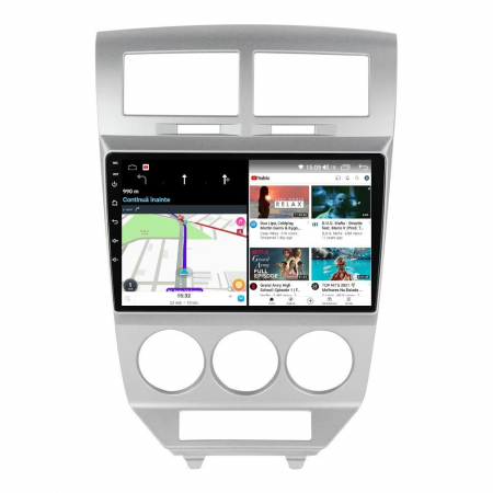 Navigatie Dodge Caliber 2007-2014 Android 14 , 4GB RAM , Procesor Quad Core , Wireless Carplay si Android auto , Display HD Touchscreen, Wi-Fi , Bluetooth, USB [3]