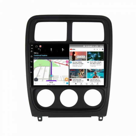 Navigatie Dodge Caliber 2009-2013 Android 14 , 4GB RAM , Procesor Quad Core , Wireless Carplay si Android auto , Display HD Touchscreen, Wi-Fi , Bluetooth, USB [2]