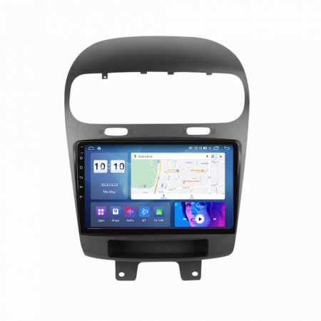 Navigatie dedicata Dodge cu Android - Navigatie Dodge Journey 2011-2020 Android 14 , 4GB RAM , Procesor Quad Core , Wireless Carplay si Android auto , Display HD Touchscreen, Wi-Fi , Bluetooth, USB