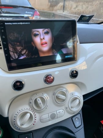 Navigatie Fiat 500 ( 2007 - 2015 )  Android 14, 2GB RAM si 32GB ROM, Display IPS 9 inch, Camera Marsarier, Internet, Aplicatii, Wi Fi, Usb, Bluetooth [2]