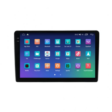 Navigatie Fiat 500 , 2016 - 2019 Rezolutie 2K, Ecran QLED 9.5 inch, 8GB RAM si 128GB ROM, Android, Procesor Octacore, Slot sim 4G, Sunet DSP, Wireless Carplay [4]