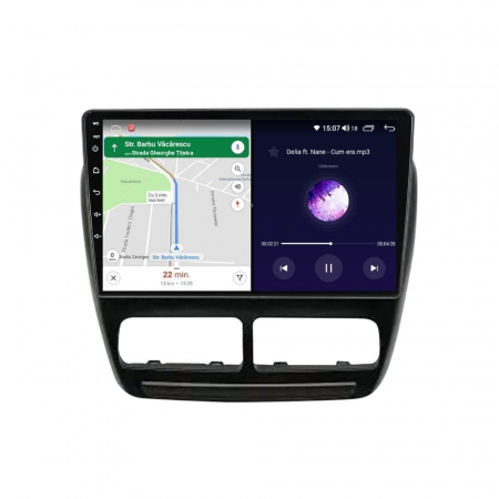 Navigatie Fiat Doblo 2010-2015  Android 14 , 2GB RAM QLED Carplay [4]