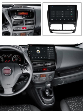 Navigatie Fiat Doblo 2010-2015 Android 14 , 4GB RAM , Procesor Quad Core , Wireless Carplay si Android auto , Display HD Touchscreen, Wi-Fi , Bluetooth, USB [4]
