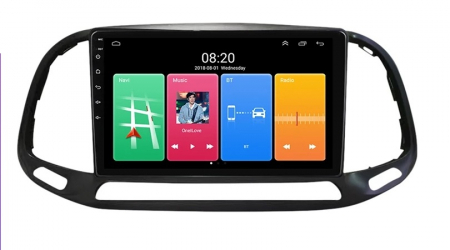 Navigatie Fiat Doblo din 2015-2020, Rezolutie 2K, Display QLED 9.5 inch, 4GB RAM si 64GB ROM, Android, Procesor Octacore, Slot sim 4G, Sunet DSP, Wireless Carplay si Android Auto, Camera Marsarier, US [1]