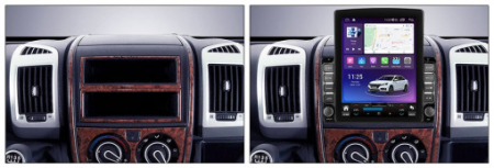 Navigatie Fiat Ducato 2020 - 2024 Android 14 , 4GB RAM Ecran Tesla 9.7 inch , Procesor Octacore, Slot sim 4G, Sunet DSP, Wireless Carplay si Android Auto [1]