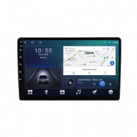Navigatie Fiat Ducato Citroen Jumper Peugeot Boxer 2006 - 2022, Android 14, 2GB RAM si 32GB ROM, Display IPS 9 inch, Camera Marsarier, Internet, Aplicatii, Wi Fi, Usb, Bluetooth [2]