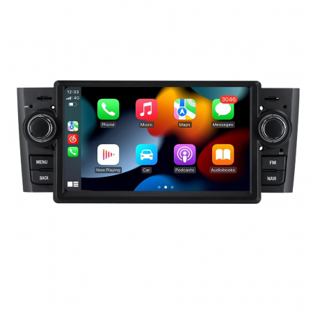 Navigatie dedicata Fiat cu Android - Navigatie Fiat Grande Linea Punto din 2007 - 2012, Android, Display 7 inch, 2GB RAM +32 GB ROM, Internet, 4G, Aplicatii, Waze, Wi Fi, Usb, Bluetooth