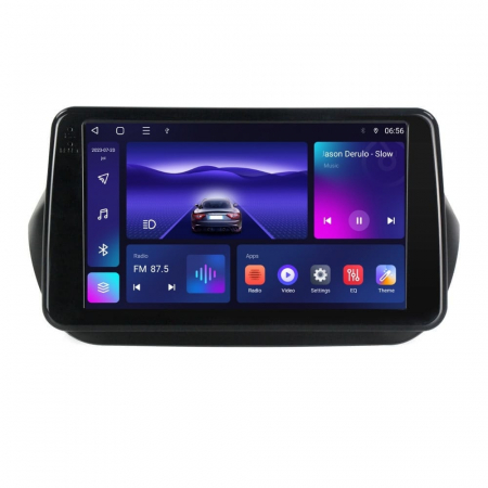 Navigatie Fiat Kubo Citroen Nemo Peugeot Bipper 2008-2017 Android 14 , 4GB RAM , Procesor Quad Core , Wireless Carplay si Android auto , Display HD Touchscreen, Wi-Fi , Bluetooth, USB [1]