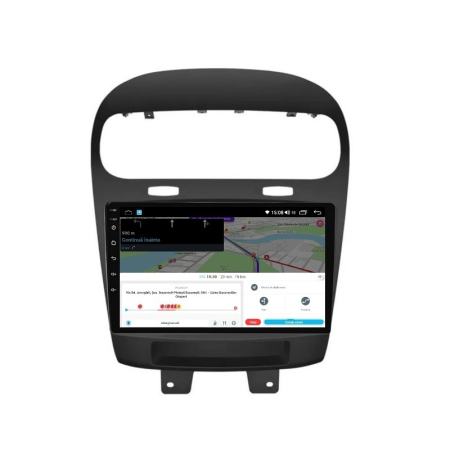 Navigatie Fiat Leap , 2011 - 2020 Rezolutie 2K, Display QLED 9.5 inch, 4GB RAM si 64GB ROM, Android, Procesor Octacore, Slot sim 4G, Sunet DSP, Wireless Carplay si Android Auto, Camera Marsa [4]