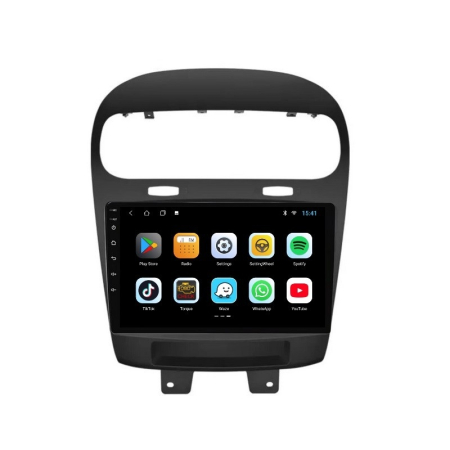 Navigatie Fiat Leap , 2011 - 2020 Rezolutie 2K, Ecran QLED 9.5 inch, 8GB RAM si 128GB ROM, Android, Procesor Octacore, Slot sim 4G, Sunet DSP, Wireless Carplay [3]