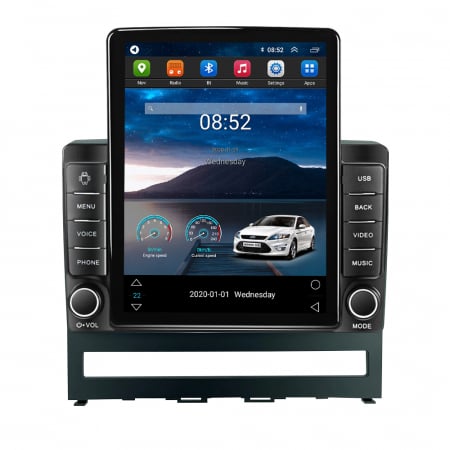 Navigatie dedicata Fiat cu Android - Navigatie Fiat Perla 9 Idea din 2004 - 2014, Display TESLA 9.5 inch, 2GB RAM si 32GB ROM, Wireless Carplay si Android Auto, Procesor Octacore, Slot sim 4G, Sunet DSP, Camera Marsarier, Bluetooth, USB,